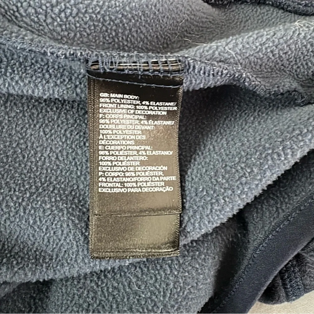 The North Face XL Mens Skyline Full Zip Fleece Jacket blue heather promotional